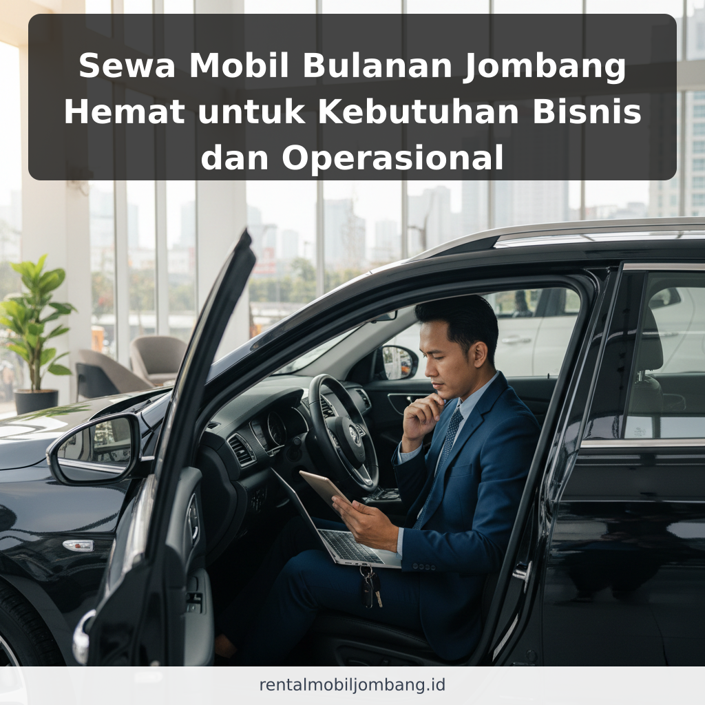 Sewa Mobil Bulanan Jombang Hemat untuk Kebutuhan Bisnis dan Operasional