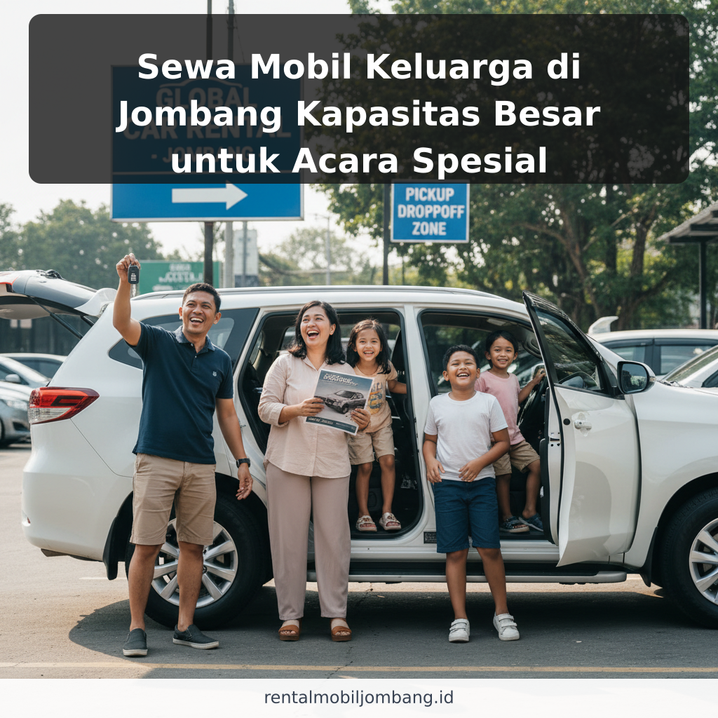 Sewa Mobil Keluarga di Jombang Kapasitas Besar untuk Acara Spesial